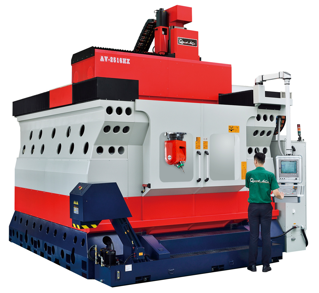 紀誠集　零式　11尺1寸 Gantry Type 5 Axis Machining Center | AV-2516X / HX :: 快捷機械